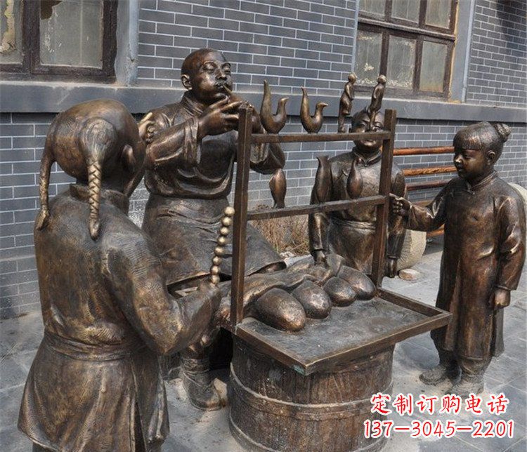 吉林糖人雕塑——街边温馨的小情调