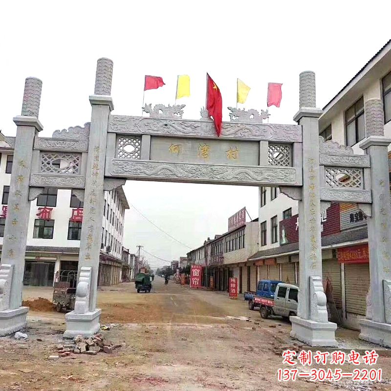 吉林传统文化的珍贵遗产——牌坊雕塑
