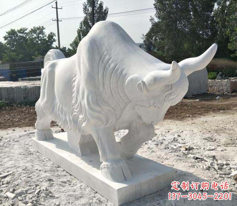 吉林大理石动物雕塑美丽的艺术品