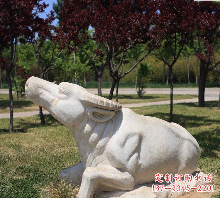 吉林大理石动物雕塑传承文化的艺术精品