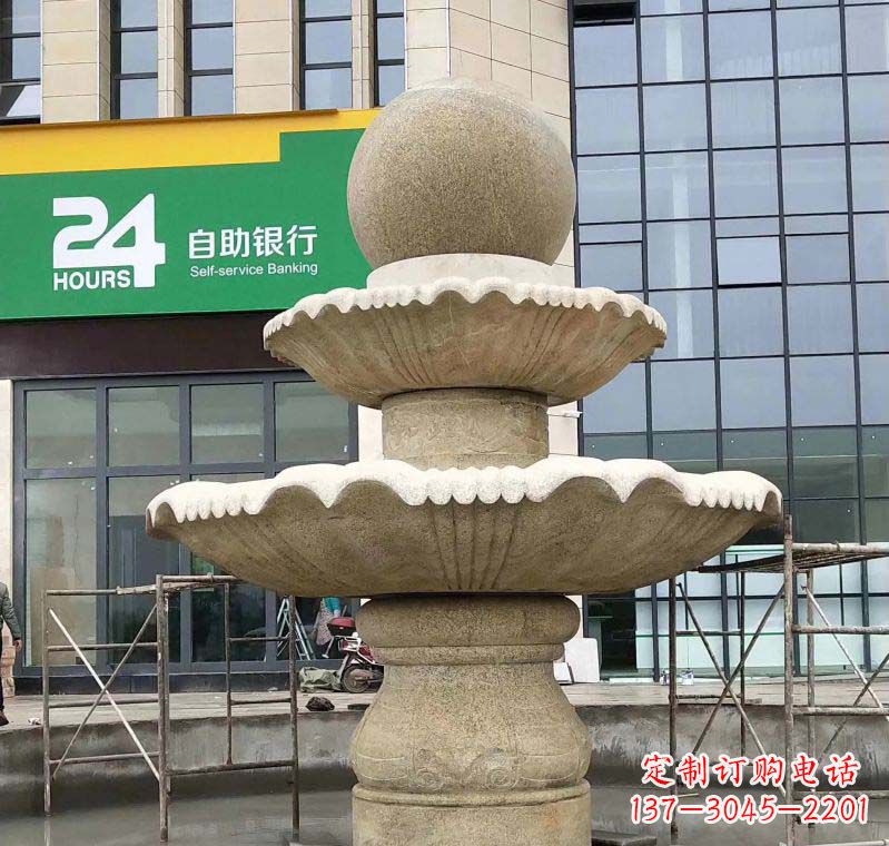 吉林大理石风水球喷泉雕塑——振奋人心的艺术杰作