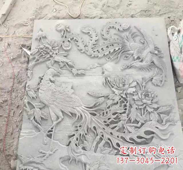 吉林精美的凤凰雕塑