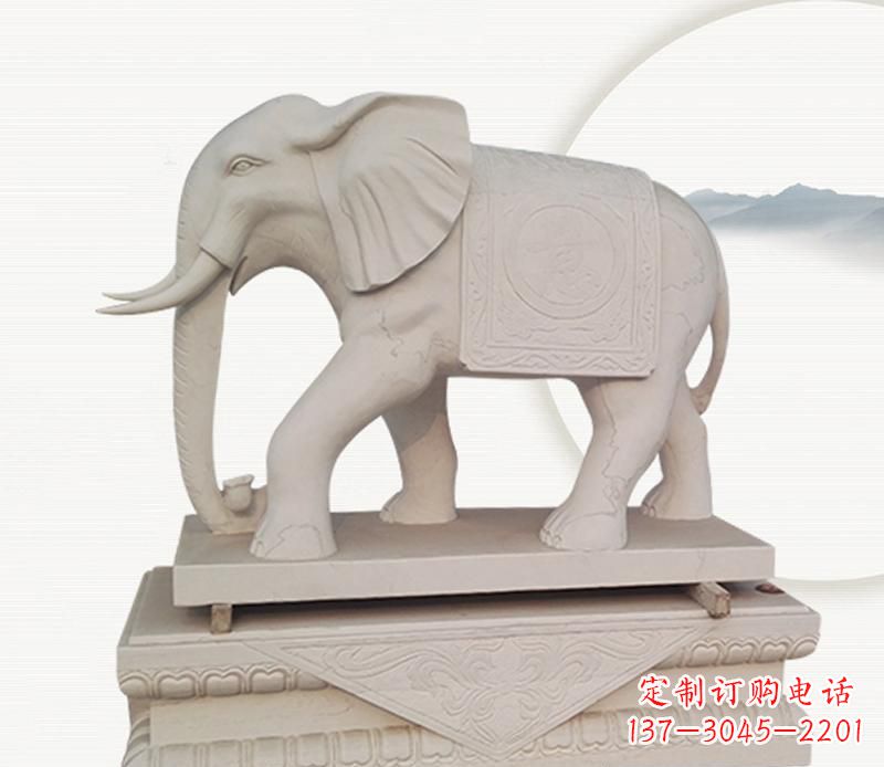 吉林大理石公园内的巨大雕塑