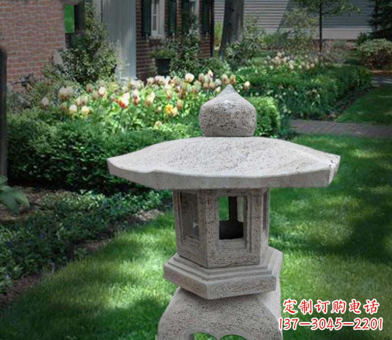 吉林大理石宫灯雕塑