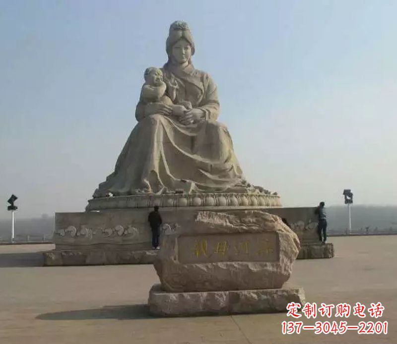 吉林大理石母亲精美雕塑