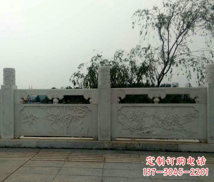吉林精美大理石栏板石雕