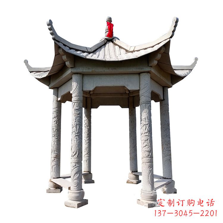 吉林中领雕塑大理石凉亭雕塑