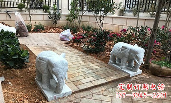 吉林大理石小象石雕，让你的大好家园更加美丽