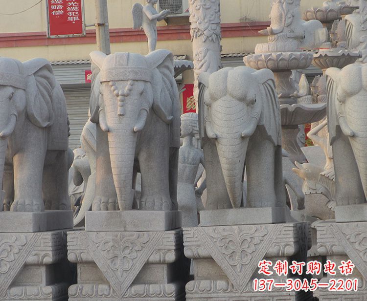 吉林大象雕塑——唤醒古老传统的精美石艺