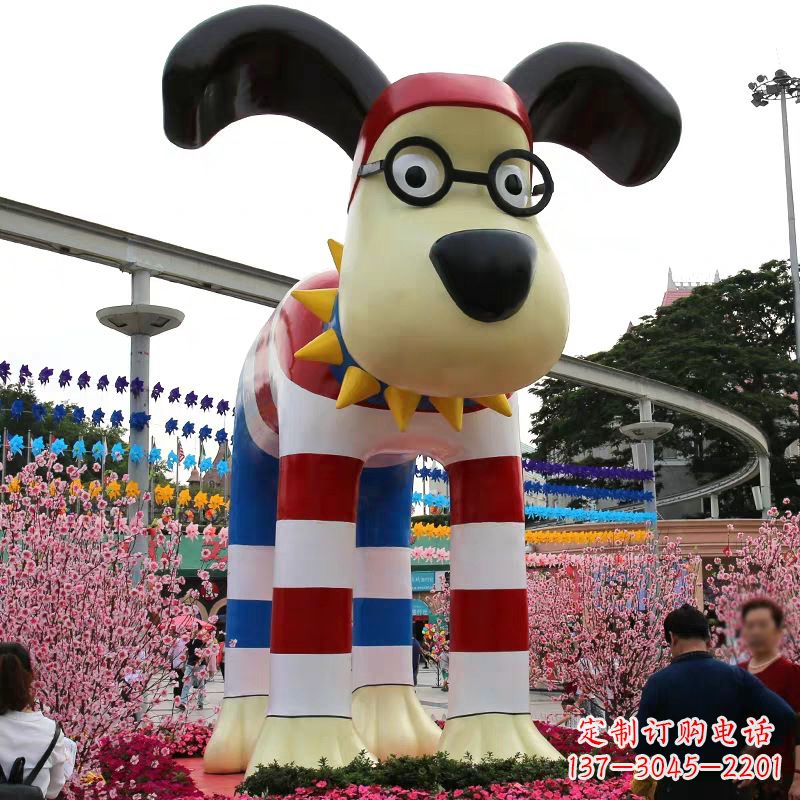吉林大型动物雕塑-增添商场广场景观美陈