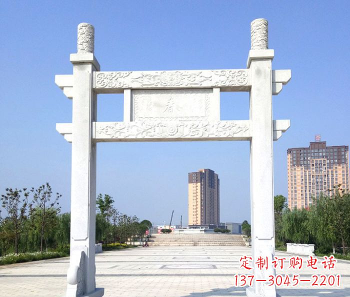 吉林石牌楼雕塑——精美的浓缩艺术