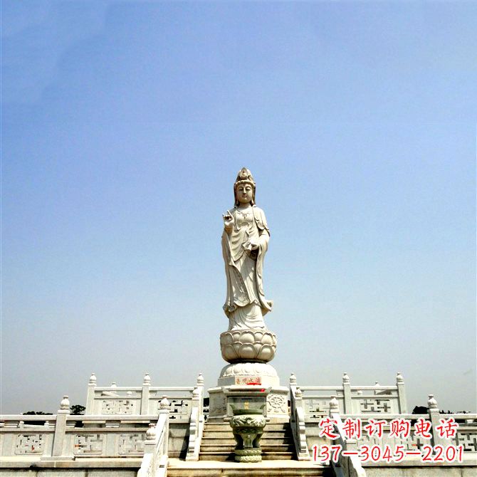 吉林观音大型石雕景观雕塑