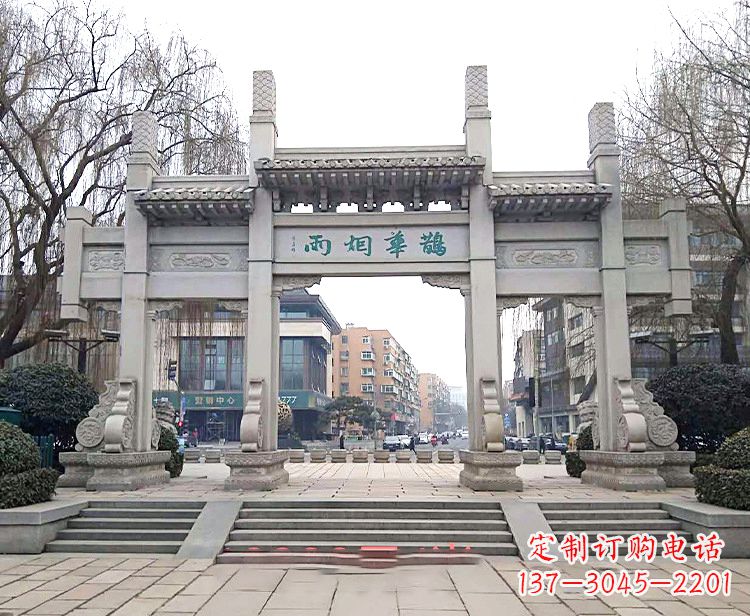 吉林专业牌坊雕塑定制服务