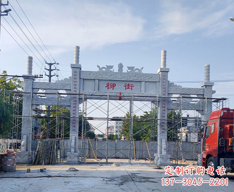 吉林牌坊铜锻雕塑,让您的空间绽放光彩