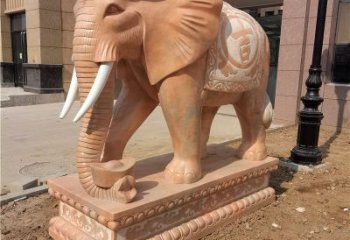 吉林大象石雕——辟邪守护