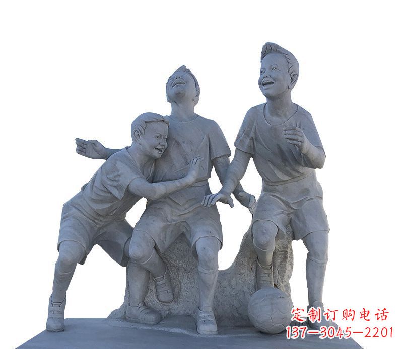 吉林儿童石雕 