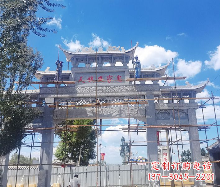 吉林牌坊雕塑品质精湛、精致耐看