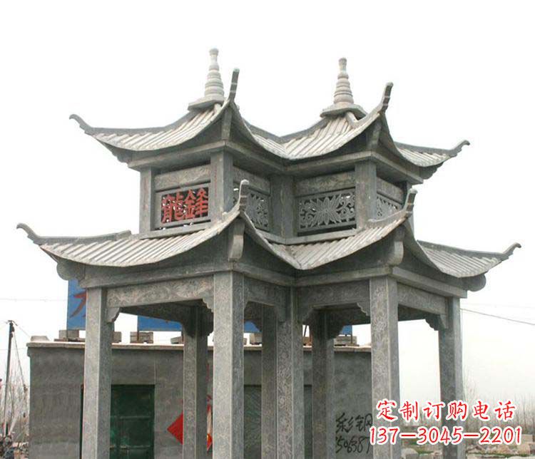 吉林仿古凉亭石雕
