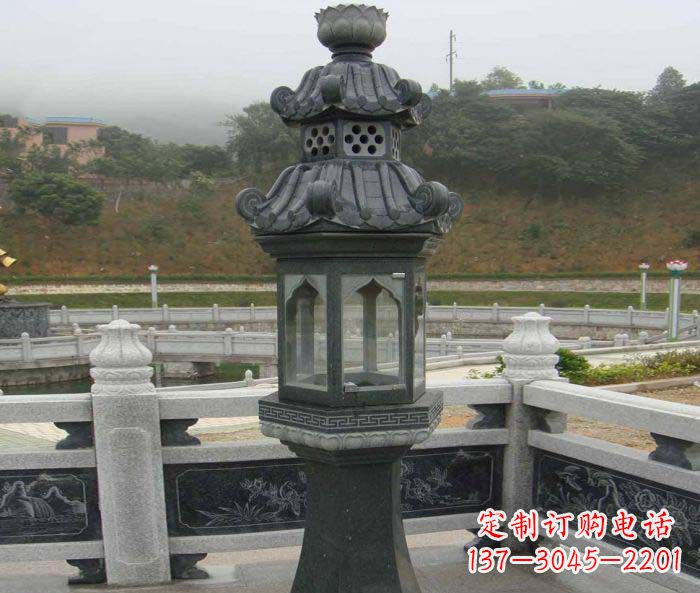 吉林仿古石灯雕塑,点亮景观空间