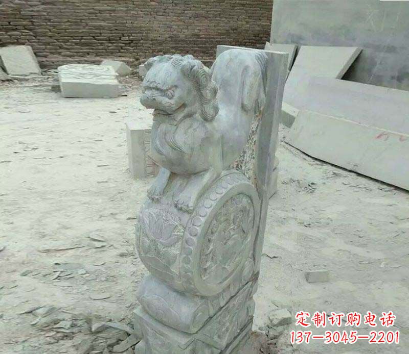 吉林精美石门墩雕塑,缔造绝色佳作