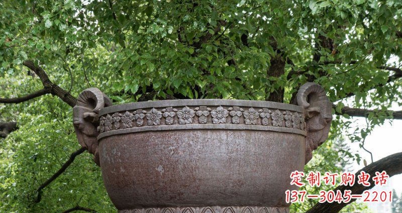 吉林中领雕塑仿古水缸铜雕