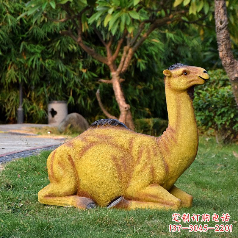 吉林艺术精美的骆驼雕塑
