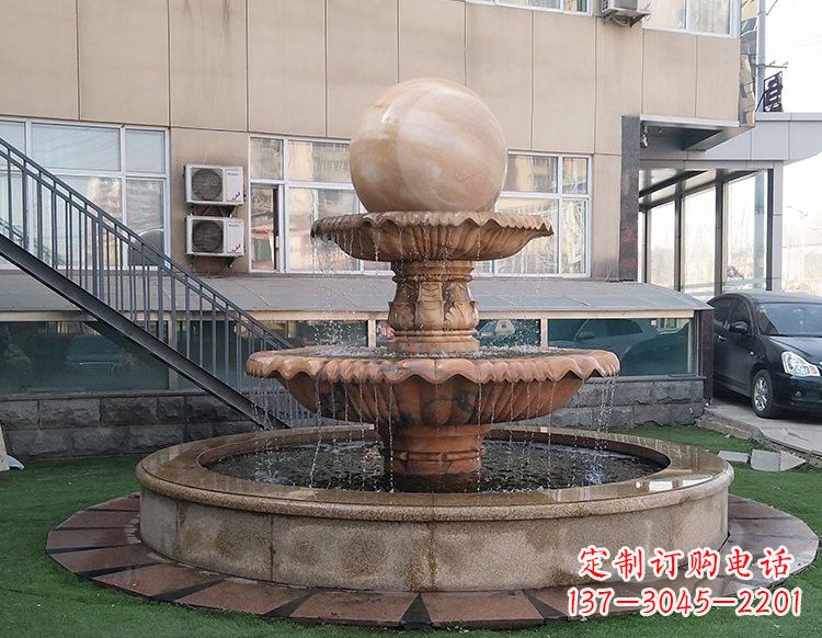 吉林独特的风水球石雕