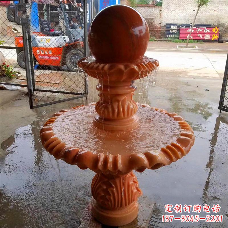 吉林风水球石头雕塑