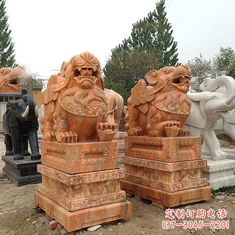 吉林豪华高饱和度貔貅雕塑