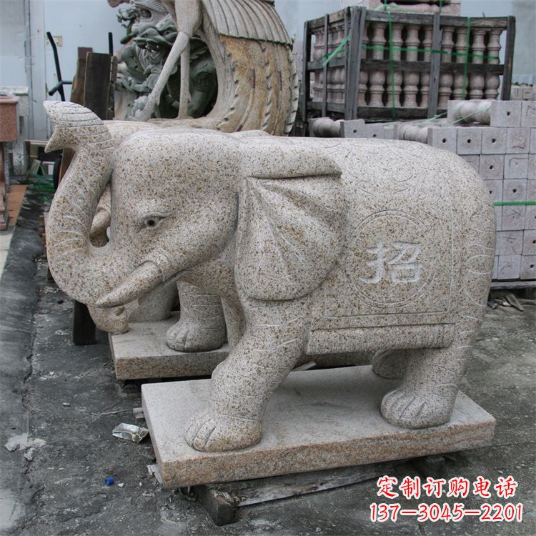 吉林唯美大象雕塑