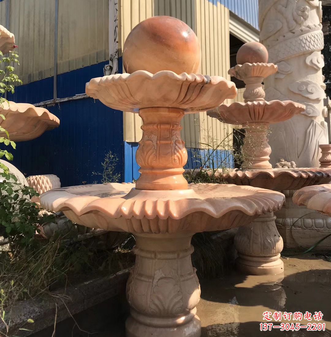 吉林各类石雕风水球