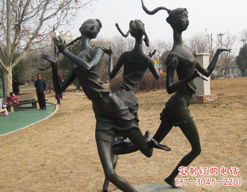 吉林令人称羡的花篮雕塑