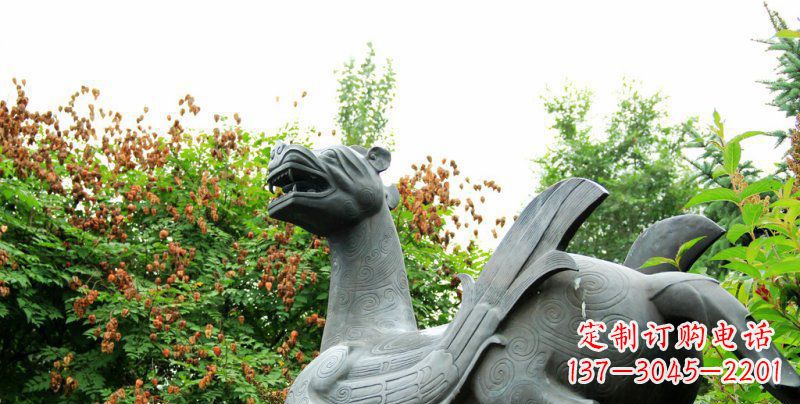 吉林狴犴景观铜雕塑 尊贵品质