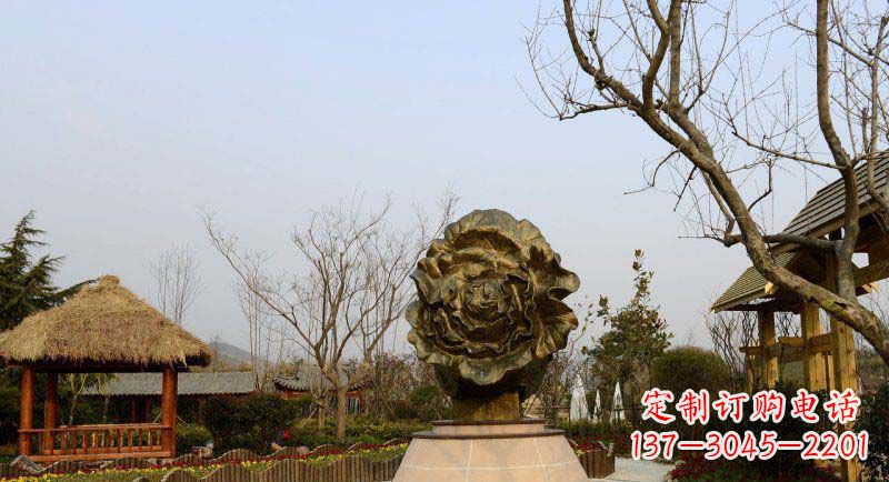 吉林公园大白菜景观铜雕