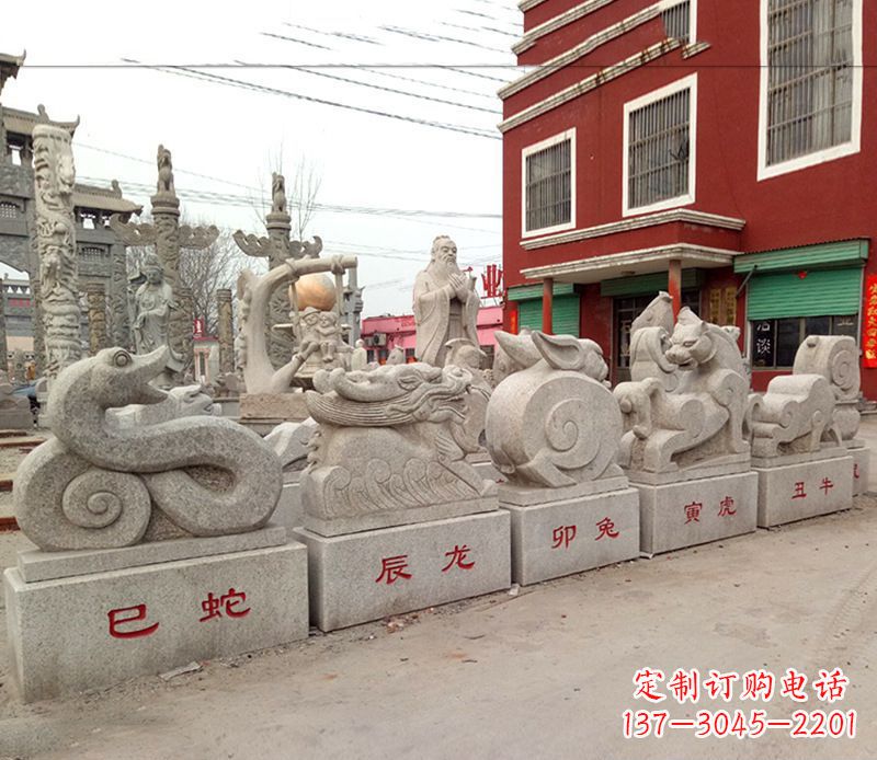 吉林产品名称公园动物大理石雕塑