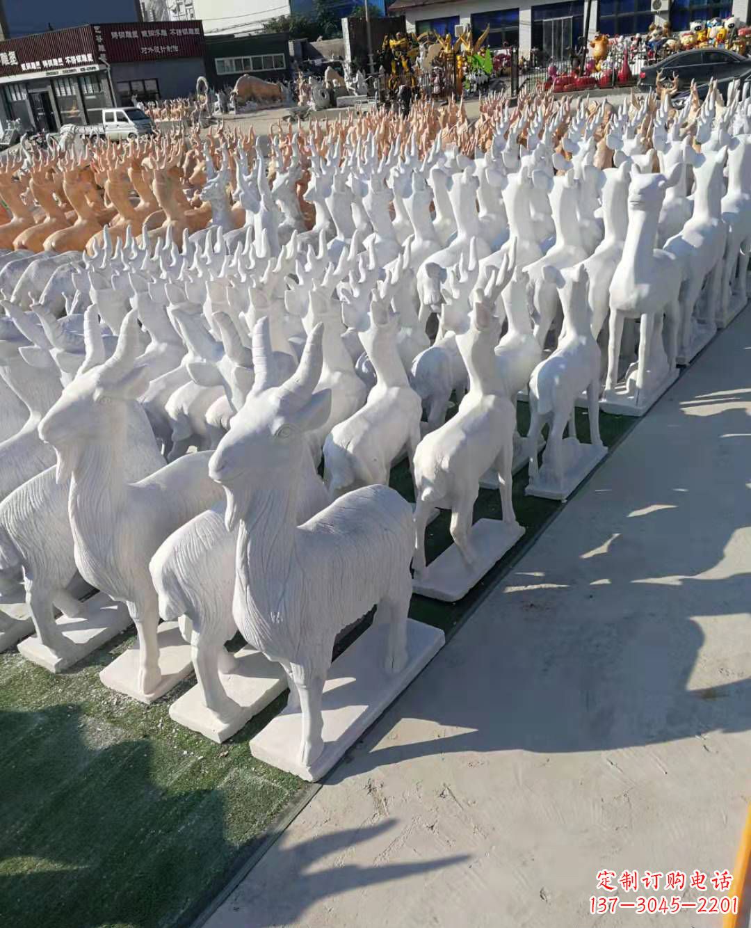 吉林大理石羊雕塑