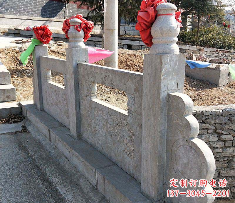 吉林公园定制石栏板雕塑