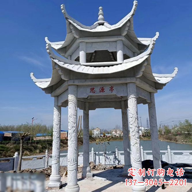 吉林公园大理石凉亭