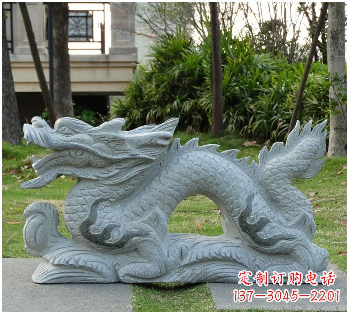 吉林精美雕刻的大理石龙雕塑