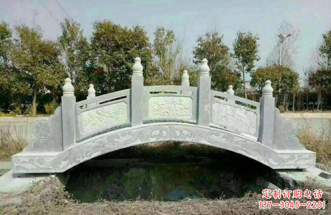 吉林 传承古朴,抒发艺术,精致石桥雕塑