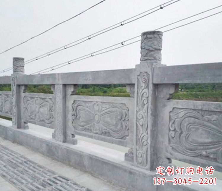 吉林公园仿古石栏板雕塑