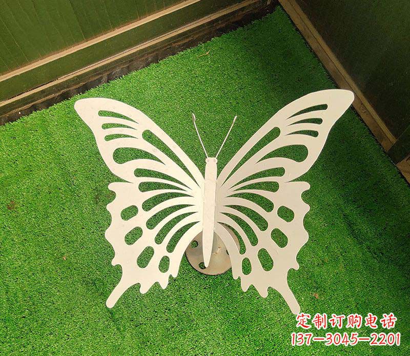 吉林优雅迷人的蝴蝶不锈钢雕塑