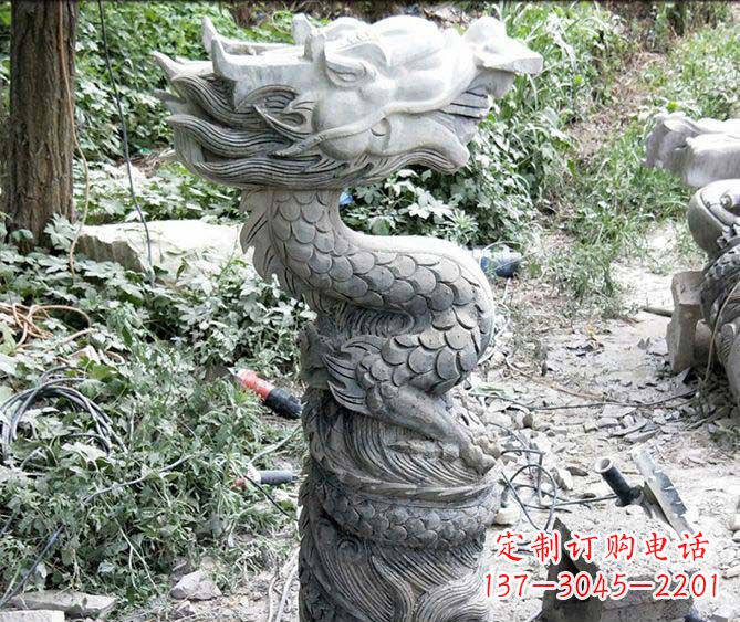 吉林精美古典生肖大理石雕塑