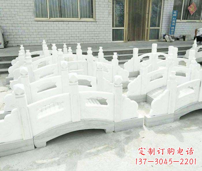 吉林专业定制大理石拱桥雕塑