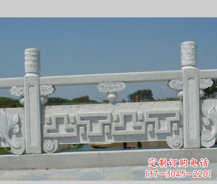 吉林公园景观大理石栏板雕塑