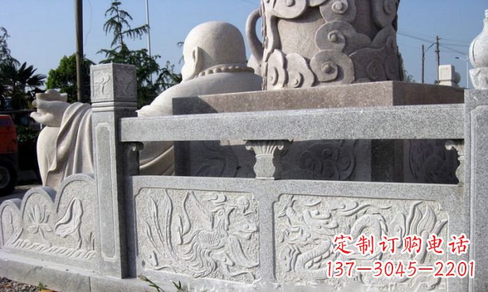 吉林公园景观大理石栏板石雕