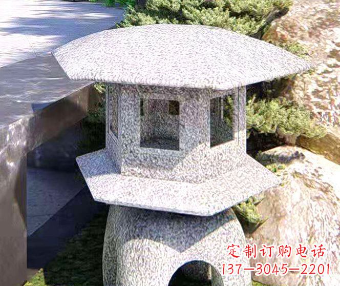 吉林石头雕塑灯——点亮公园之美