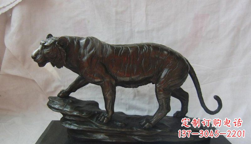 吉林高质量老虎铜雕
