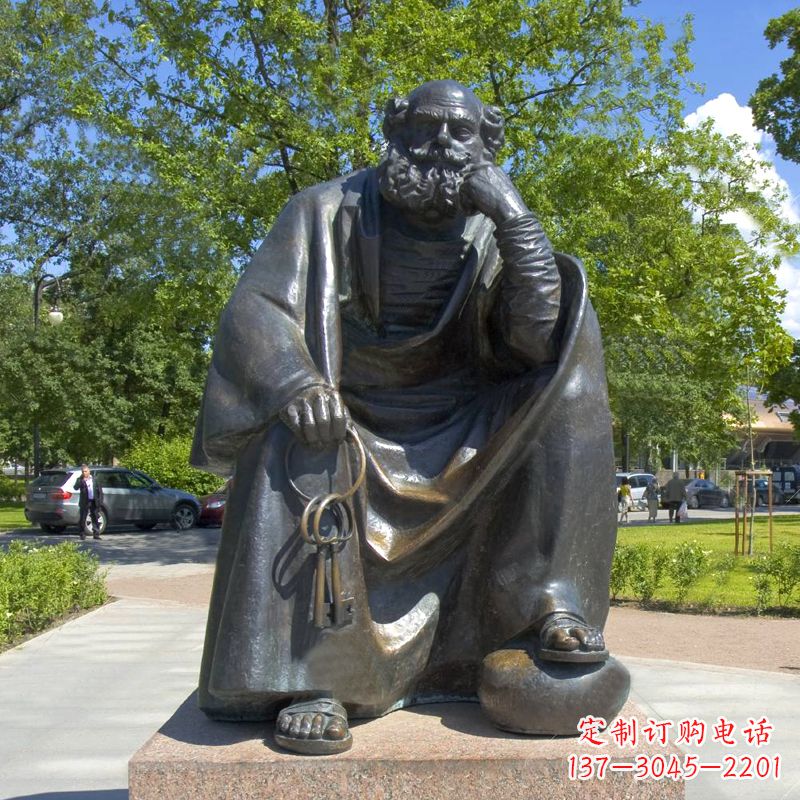 吉林铸就传奇托尔斯泰雕塑