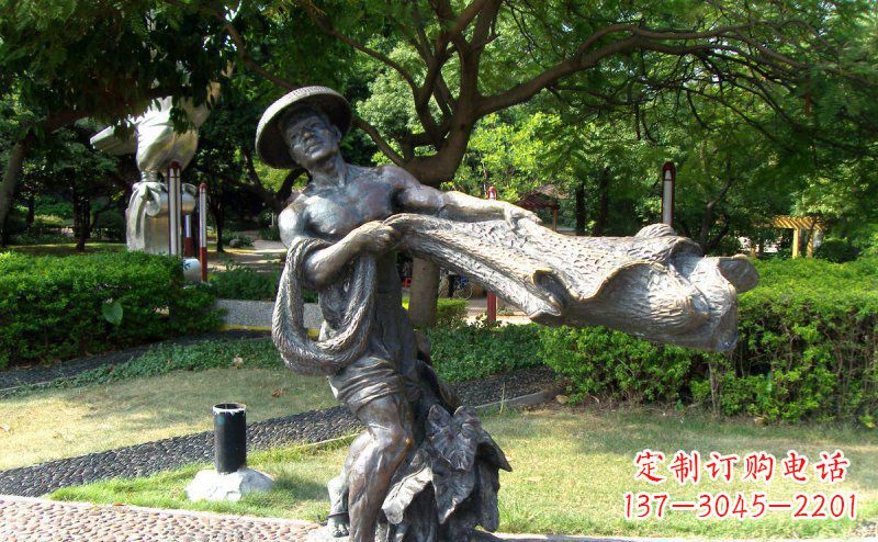吉林渔民铜雕—— 带您体验渔夫传统文化